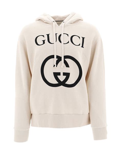 gucci writing hoodie